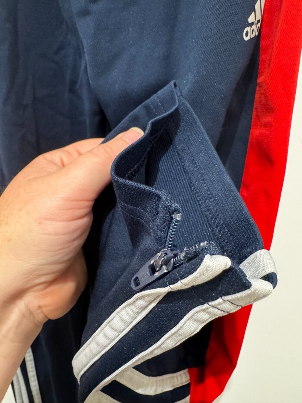 Adidas Climacool jogger zip ankle pants - youth small S 8 - Picture 6 of 9